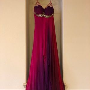 Gorgeous, Exclusive Tricolor Gown by Sidney Sladen